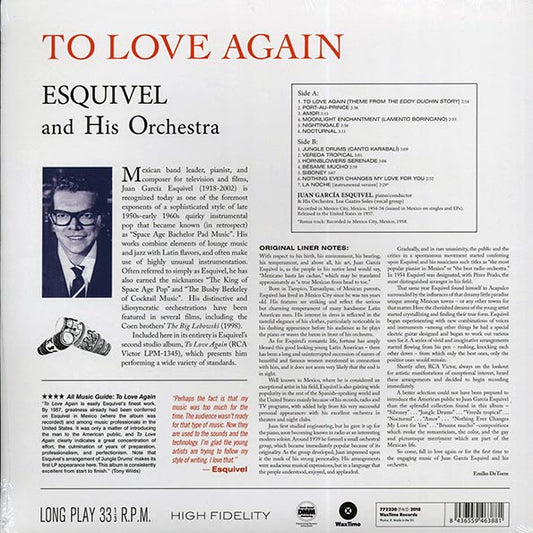 Esquivel & His Orchestra - To Love Again (DMM) (ltd. ed.) (180g) (High-Def VV) (remastered)