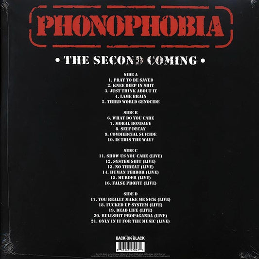 Extreme Noise Terror - Phonophobia (ltd. ed.) (2xLP) (red vinyl)