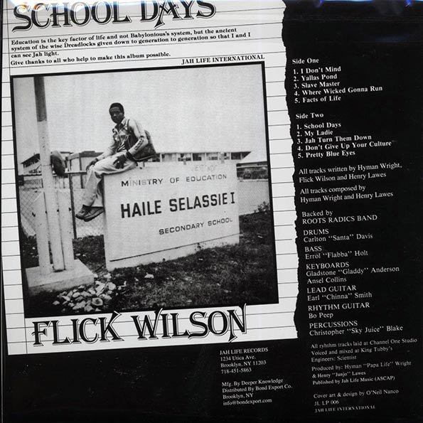 Flick Wilson - School Days