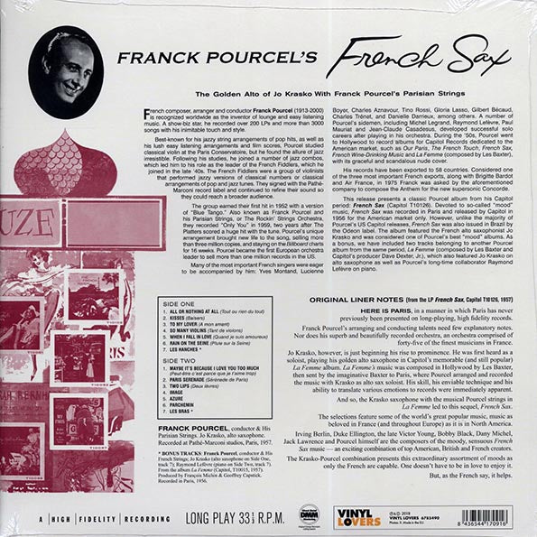 Franck Pourcel - French Sax (ltd. ed.) (180g)