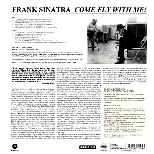 Frank Sinatra - Come Fly With Me!