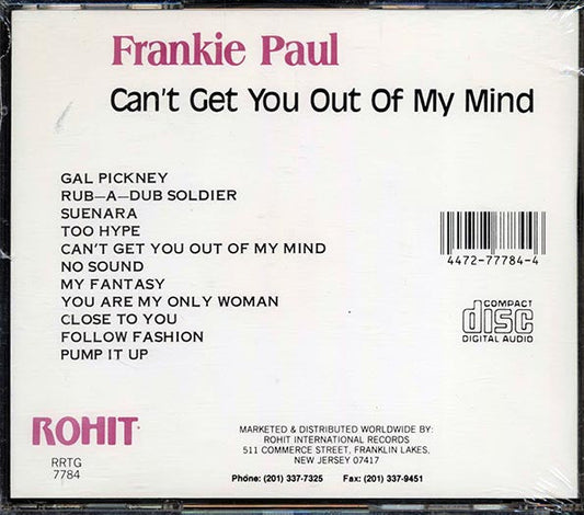 Frankie Paul - Can't Get You Out Of My Mind