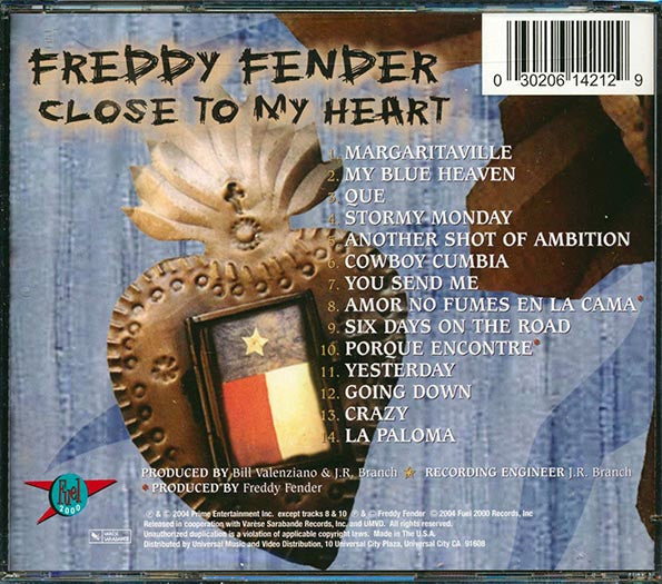 Freddy Fender - Close To My Heart