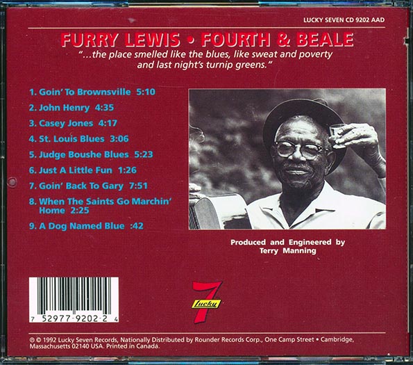 Furry Lewis - Fourth & Beale (marked/ltd stock)