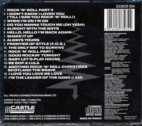 Gary Glitter's Gangshow - The Gang, The Band, The Leader