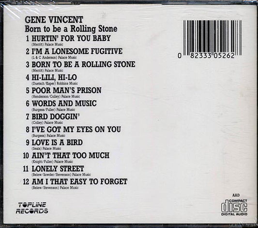 Gene Vincent - Born To Be A Rolling Stone