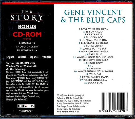 Gene Vincent & The Blue Caps - The Story (20 tracks) (2xCD)