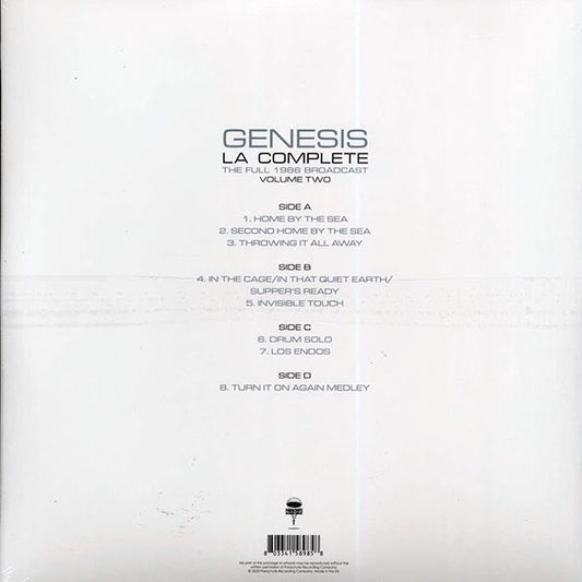 Genesis - LA Complete Volume 2: The Full 1986 Broadcast (2xLP)