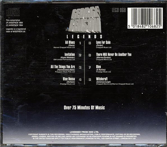 George Benson - Legends