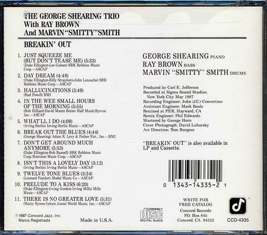 George Shearing Trio - Breakin' Out