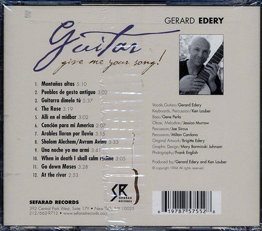 Gerard Edery - Guitar Give Me Your Song