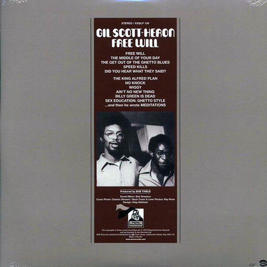 Gil Scott-Heron - Free Will (180g)