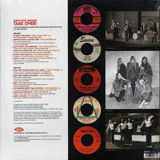 Girls Take Over, The Lady-bugs, Kathy Lynn & The Playboys, Etc. - Girls With Guitars Take Over! (180g)