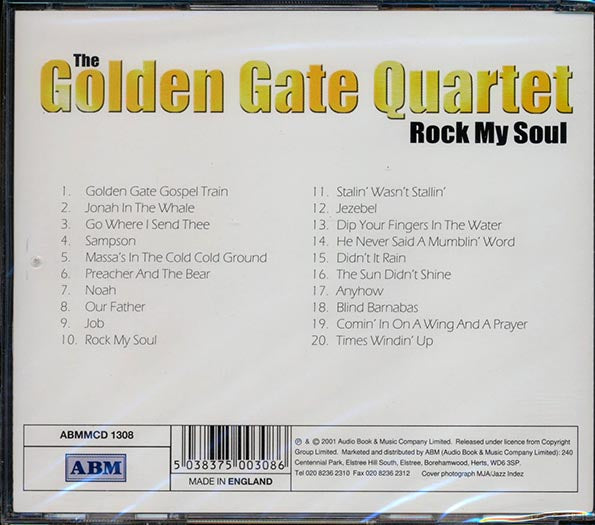Golden Gate Quartet - Rock My Soul (20 tracks)