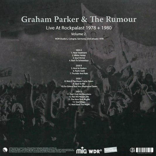 Graham Parker & The Rumour - Live At Rockpalast 1978 + 1980 Volume 2 (2xLP)