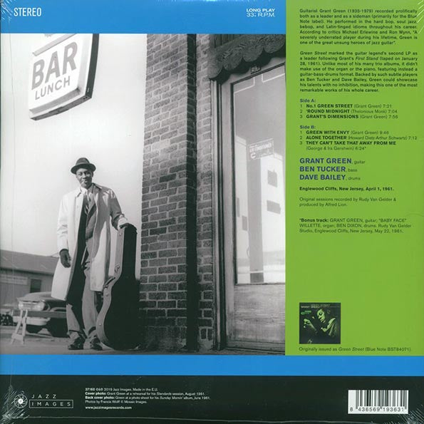 Grant Green - Green Street (+bonus track) (180g)