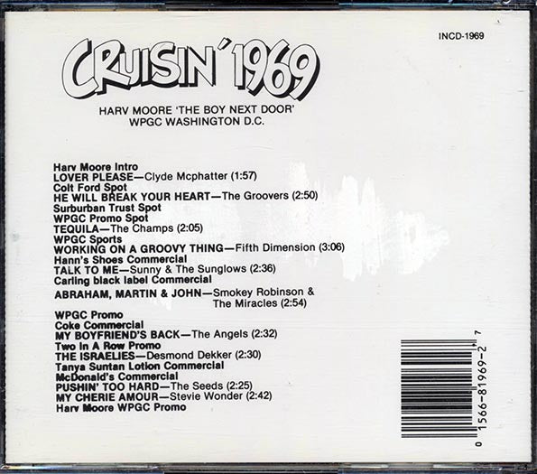 Harv Moore, Clyde McPhatter, The Groovers, Etc. - Cruisin' 1969