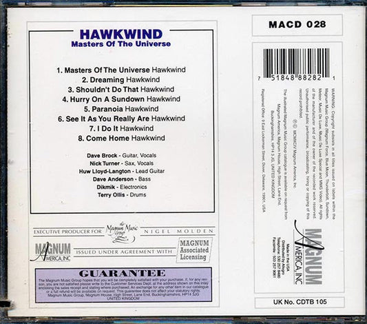 Hawkwind - Masters Of The Universe (marked/ltd stock)
