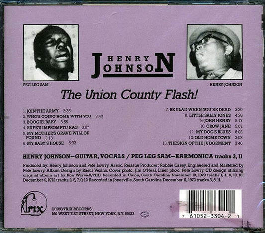 Henry Johnson - The Union County Flash