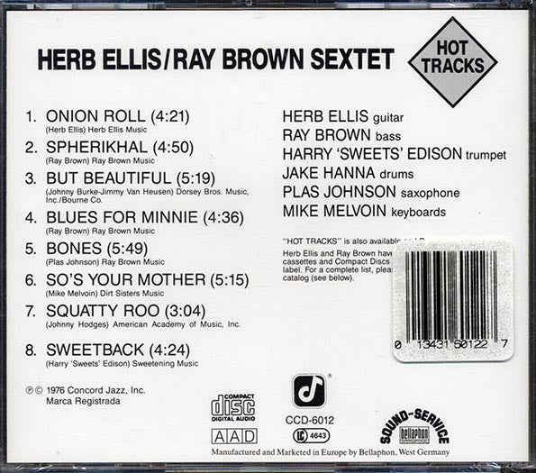 Herb Ellis, Ray Broan Sextet - Hot Tracks