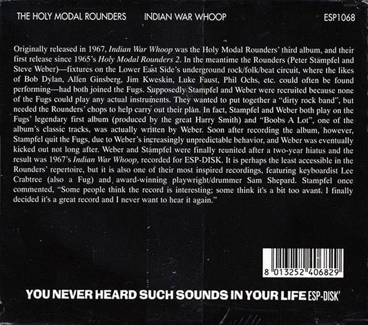Holy Modal Rounders - Indian War Whoop