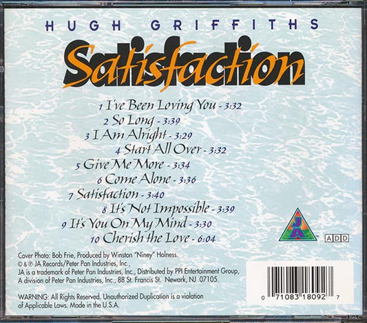 Hugh Griffiths - Satisfaction (marked/ltd stock)