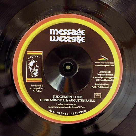Hugh Mundell - Day Of Judgment / Augustus Pablo - Judgment Dub