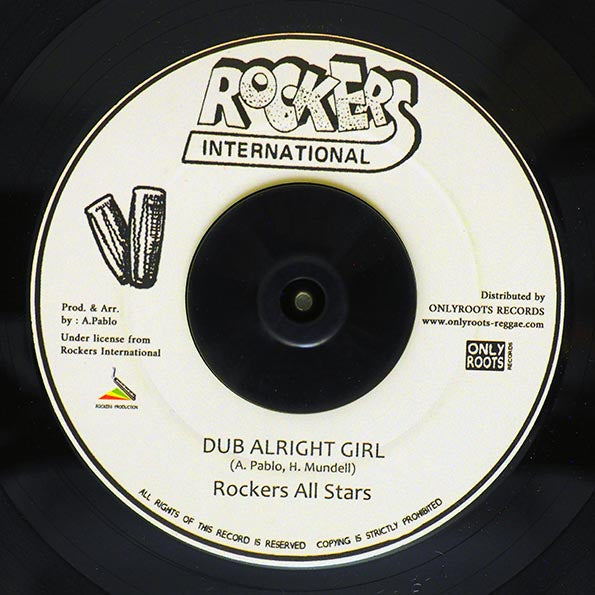 Hugh Mundell - Feeling Alright / Rockers All Stars - Dub Alright Girl
