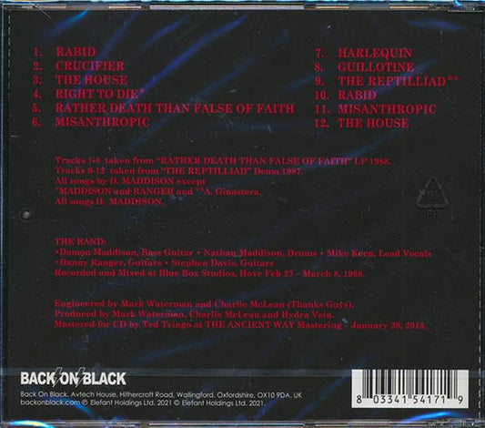 Hydra Vein - Rather Death And False In Faith