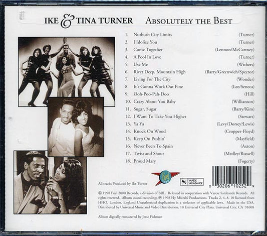 Ike & Tina Turner - Absolutely The Best (marked/ltd stock)