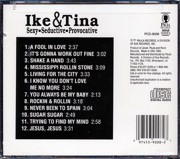 Ike & Tina Turner - Sexy, Sedective, Provocative