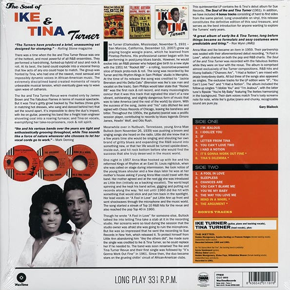 Ike Turner & Tina Turner - The Soul Of Ike & Tina Turner (+4 bonus tracks) (ltd. ed.) (180g)