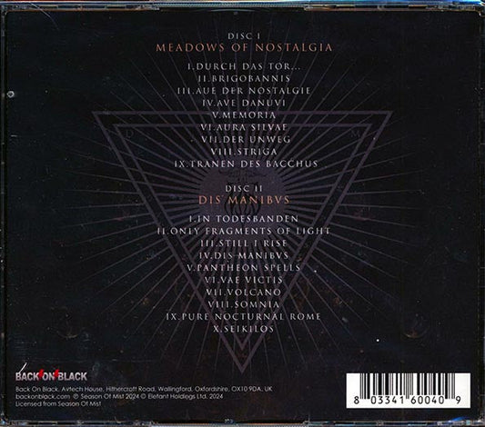 Imperium Dekadenz - Meadows Of Nostalgia + Dis Manibvs (2 albums on 2 CDs) (2xCD)