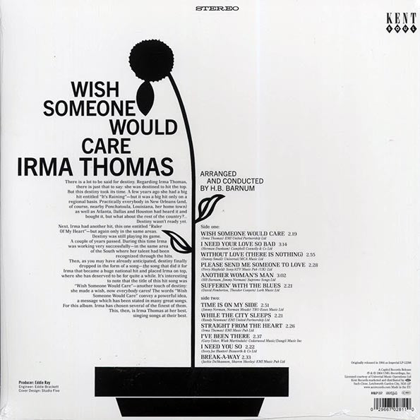 Irma Thomas - Wish Someone Would Care (180g)