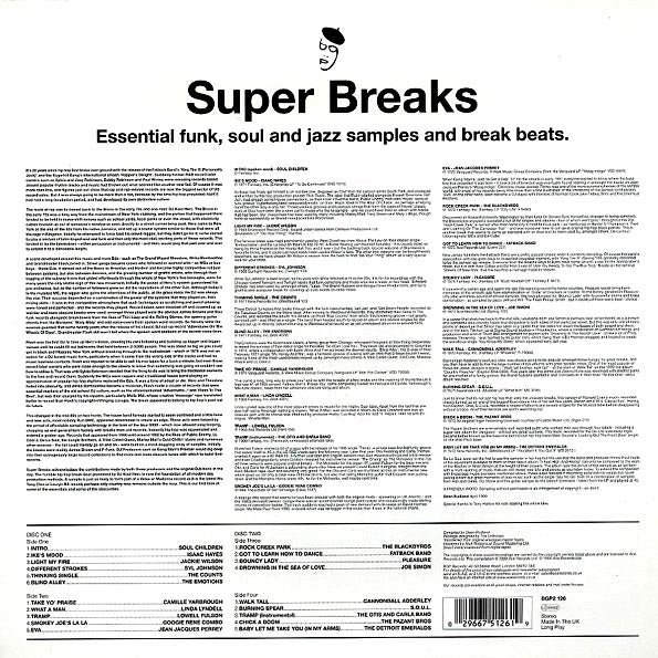 Isaac Hayes, Jackie Wilson, Joe Simon, The Counts, Etc. - Super Breaks: Essential Funk, Soul And Jazz Samples And Break Beats (2xLP)