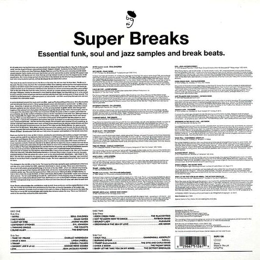 Isaac Hayes, Jackie Wilson, Joe Simon, The Counts, Etc. - Super Breaks: Essential Funk, Soul And Jazz Samples And Break Beats (2xLP)