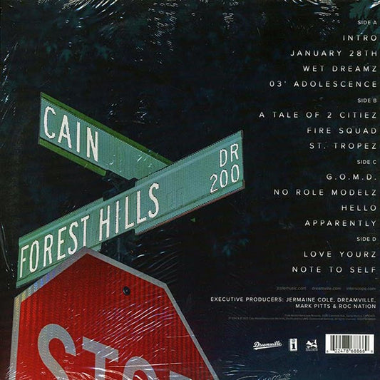 J Cole - 2014 Forest Hills Drive (ltd. ed.) (2xLP) (blue vinyl)