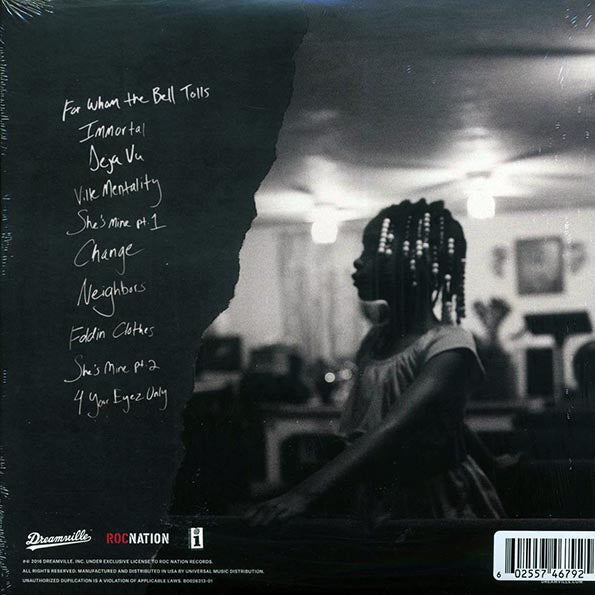 J Cole - 4 Your Eyez Only (ltd. ed.) (clear vinyl)