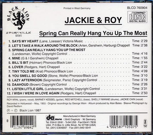 Jackie & Roy - Spring Can Really Hang You Up The Most