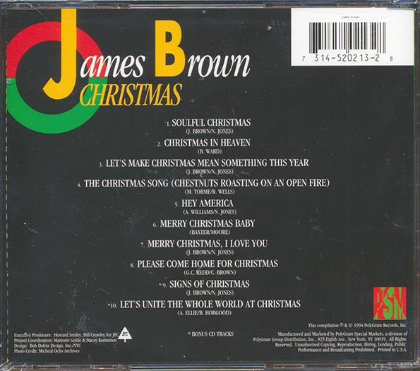 James Brown - Christmas CD