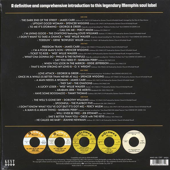 James Carr, Spencer Wiggins, The Ovations, Eddie Jefferson, Etc. - This Is Goldwax : 1964-1968 (2xLP)