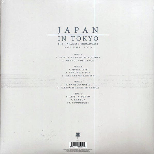 Japan - In Tokyo Volume 2: The Japanese Broadcast (2xLP)