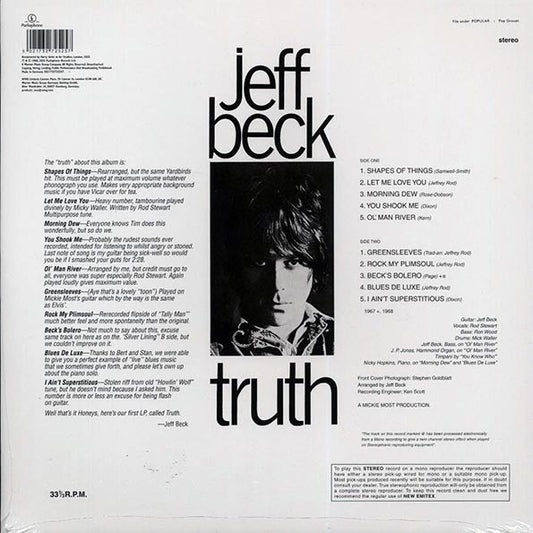 Jeff Beck - Truth (ltd. ed.) (remastered) (orange vinyl)
