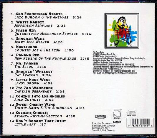 Jefferson Airplane, Quicksilver Messenger Service, The Seeds, Eric Burdon & The Animals, Etc. - Feel The Buzz: Hit Time