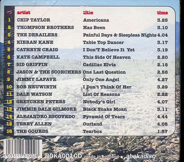 Jimmie Dale Gilmore, The Derailers, Kate Campbell, Etc. - Viva Americana (incl. large booklet)