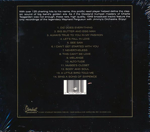 Jimmy Dorsey & His Orchestra - Golden Era (gold CD) (ltd. ed.) (marked/ltd stock) (24-bit mastering) (remastered) CD