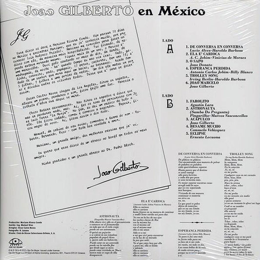 Joao Gilberto - Joao Gilberto En Mexico (ltd. ed.) (green vinyl)