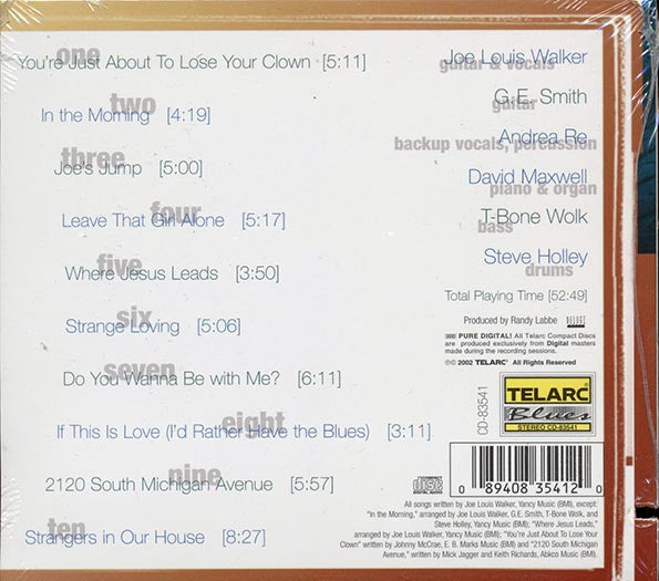 Joe Louis Walker - In The Morning (marked/ltd stock)