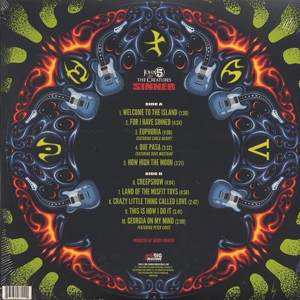 John 5 - Sinner (yellow vinyl)