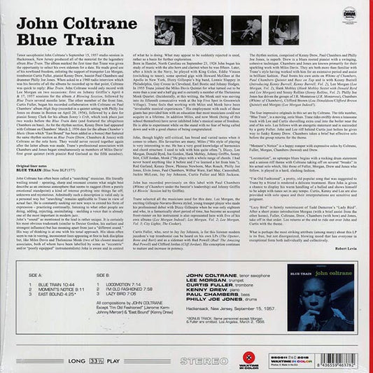 John Coltrane - Blue Train (+bonus track) (ltd. ed.) (180g) (red vinyl)